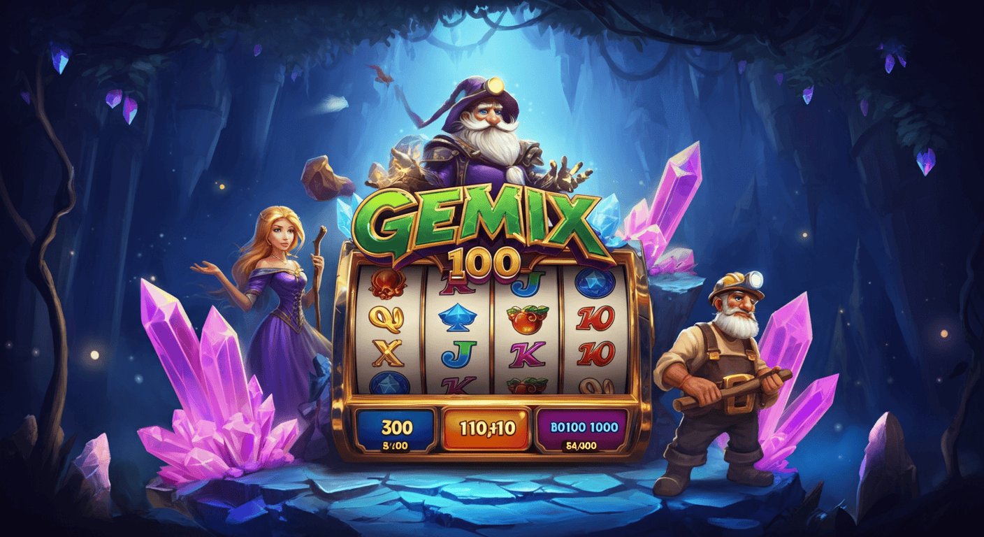Gemix 100, Slot Gacor dari Play’n GO yang Populer!