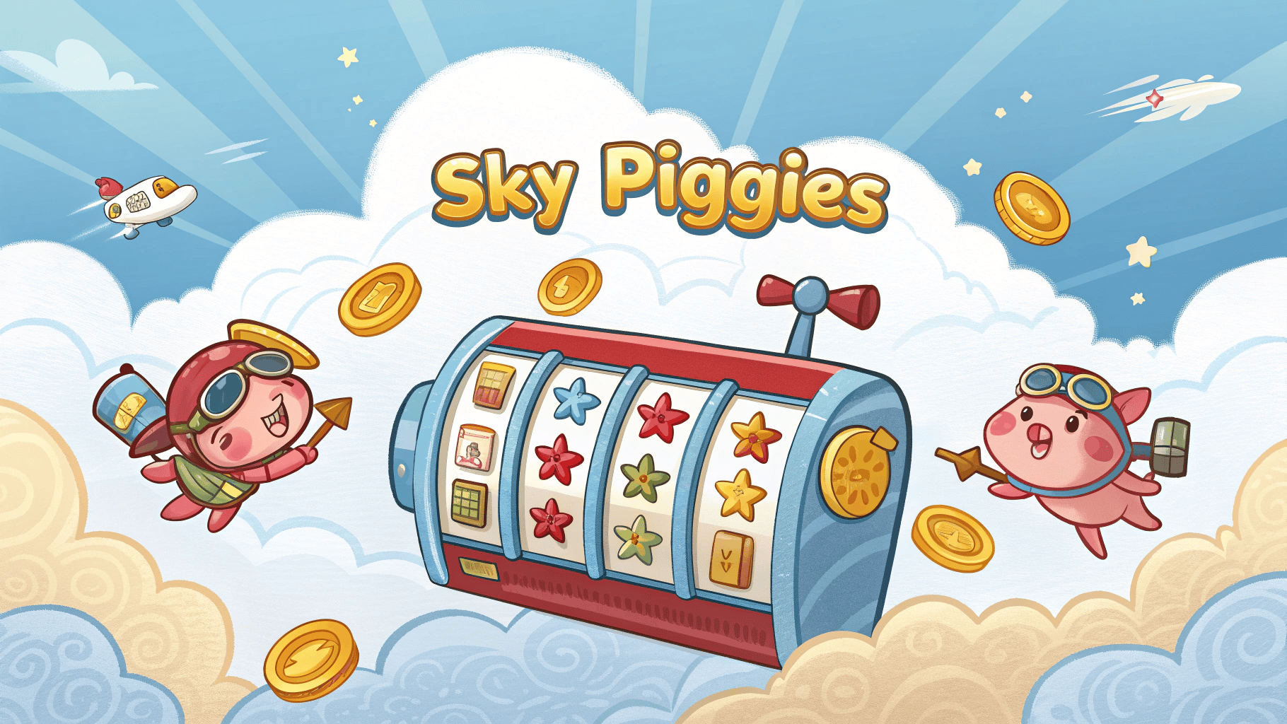 Raih Jackpot Langit di Sky Piggies™ Skywind
